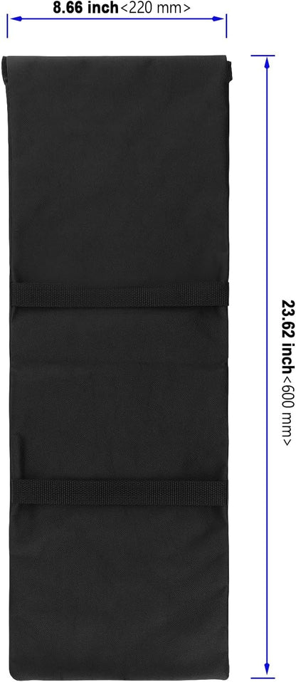 4 Pcs Umbrella Base Weights Sandbags, Small Black Sand Bags Fillable Solid Weight Bags for Umbrella Base, Tent Stand, Fitness Training