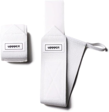 UPPPER Wrist Wraps for Weightlifting – 19" Lifting Wrist Support with Thumb Loop for Bench Press, Powerlifting, and Gym Workouts for Men & Women | Premium Fitness Gear