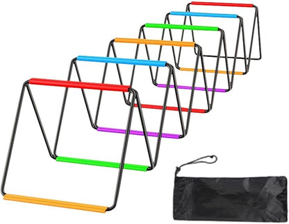 Agility Ladder Jumping Obstacles for Men Women and Kids Flexible Folding Football Footwork Speed Ladder for Volleyball