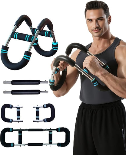 Twister Arm Trainer for Men & Women -【4.0 Upgrade】 30-270lbs Adjustable Chest Workout Equipment，Portable Home Gym Strength Training for Arms, Shoulder & Upper Body Muscle Building