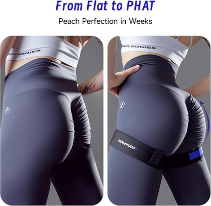 MANUEKLEAR Blood Flow Restriction Bands for Women Glutes Leg, Booty Bands for Women Butt Lift, BFR Occlusion Thigh Bands for Workout Squat Hip Building