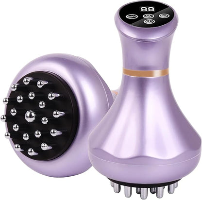 4-in-1 Lymphatic Drainage Massager - Anti Cellulite Massage Tool with Heating/Vibration/Red Light/Microcurrent,Body Sculpting Machine for Legs/Belly/Back/Hips/Reduce Stretch Marks & Cellulite