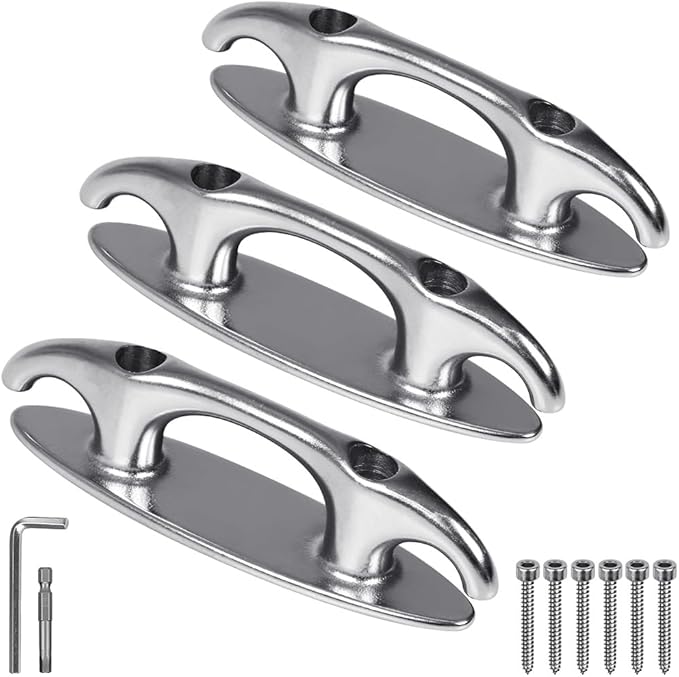 Stainless Steel Resistance Band Wall Anchor, Space Saving Wall Mount Workout Anchors for Home Gym Workouts, Strength Training, Physical Therapy