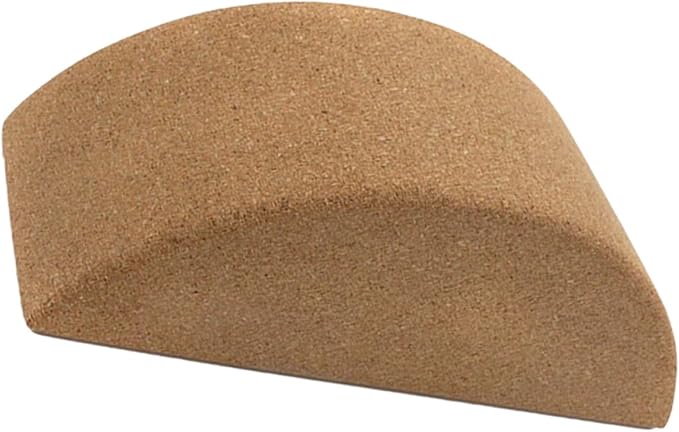 Alipis Yoga Balance Block Half Moon Cork Non-slip Balanced Training Tool for Core Muscle Exercise Yoga Equipment Pilates Fitness Supplies