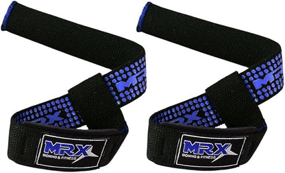 MRX Weight Lifting Bar Strap for Gym Workout Training Bodybuilding Deadlift Padded Straps Men/Women
