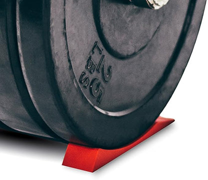 Iron Wedge (1 Pair) - Deadlift Bar Jack Alternative for Efficiently Load and Unload Weight Plates - Ideal for Strength & Fitness Athletes, Cross Training, Powerlifting, Strongman, Bodybuilders