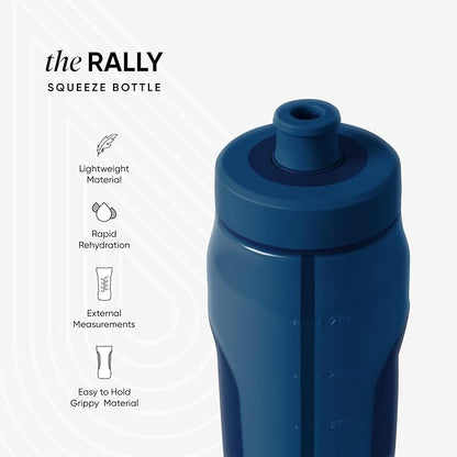Simple Modern Rally Squeeze Plastic Water Bottle | 30oz Locking Leakproof Cup for Gym, Sports, Electrolytes, Travel | Slumberland Mix