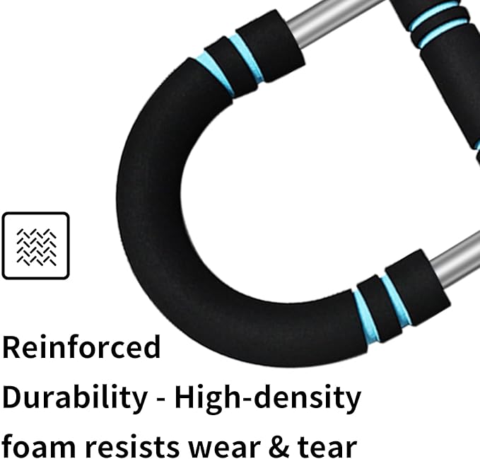 Twister Arm Trainer for Men 5 Level Resistance (45-110 lbs) Chest Workout Equipment for Women Exerciser Bar Biceps Triceps Forearm Abdominal Thigh Back Muscle Exerciser
