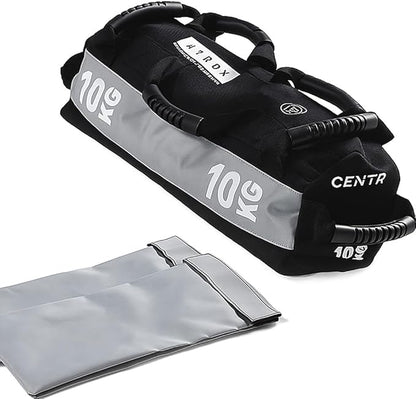 CENTR x HYROX Competition Sandbag – Training Bag with 7 Handles, Cordura® Nylon Construction with Reinforced Double-Stitched Seams and Non-Slip Handles, 10/20/30 kg – HYROX Gear