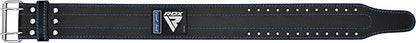 RDX Weight Lifting Belt for Men Women, IPL USPA Approved, 6mm Thick 100% Leather, 4” Powerlifting Back Support, Squat Deadlift Bodybuilding Exercise Fitness Gym Workout Strength Training up to 700 LBS