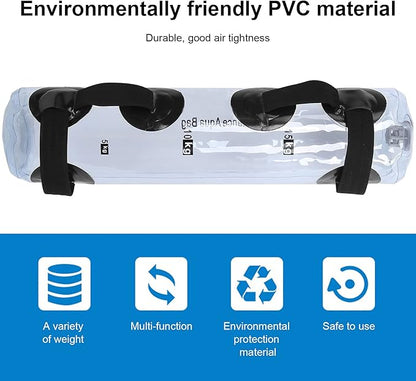 Adjustable Water Weight Bag PVC Folding Fitness Training Bag with Pump for Strength, Yoga Functional Muscle Workouts
