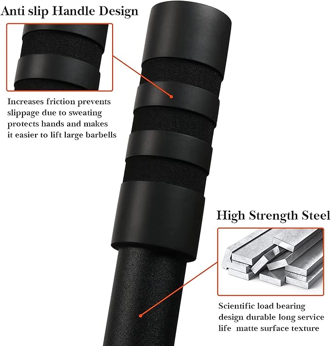 Deadlift Barbell Jack Stand, Heavy Duty Steel Deadlift Jack for Easy Changing Plates, Anti-slip Handle Deadlift Stand, Home Gym Deadlift Exercises, Weight Training Equipment
