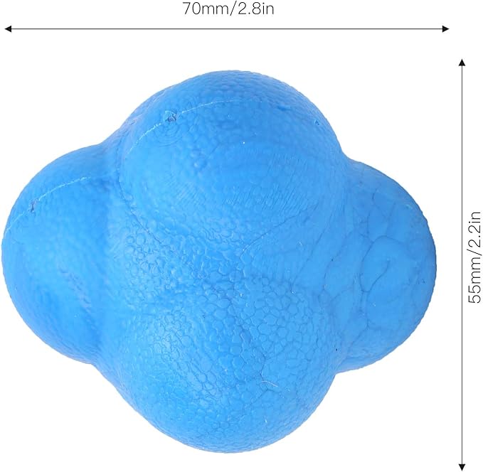 3Pcs Bounce Reaction Balls,Reflexs Ball for Agilitys and Coordination Training