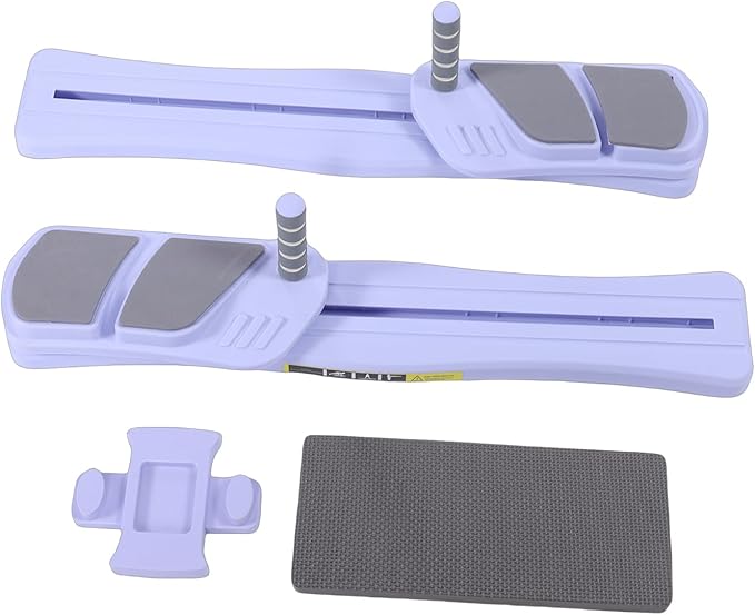 SUNGOOYUE , 7 in 1 Multifunctional Core Training Kit with Abs Roller and Push Up Handles, Foldable Portable Home Gym Equipment for Women Men Full Body Workout