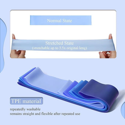 1 | 5 Pack Resistance Bands for Working Out, Workout Equipment, Exercise Bands for Home Gym & Stretching, Pilates Equipment, Fitness Equipment
