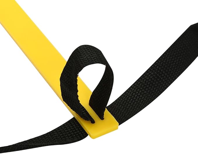 Durable Speed Agility Ladder for Soccer Football Training Portable Foldable Footwork Ladder PP Rungs Nylon Straps 7 10 13 Rung Options