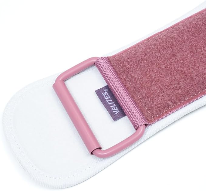 Velites - Weightlifting Lumbar Support Belt - Official of the Royal Spanish Weightlifting Federation - Extra-adherent Velcro - For Deadlifts, Squats, Snatches and Cleans