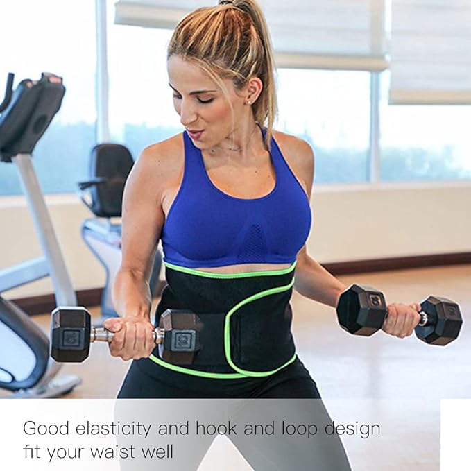 Sports Waist Brace,Compression Adjust Back Support Strap Lumbar Support for Heavy Lifting Men Women