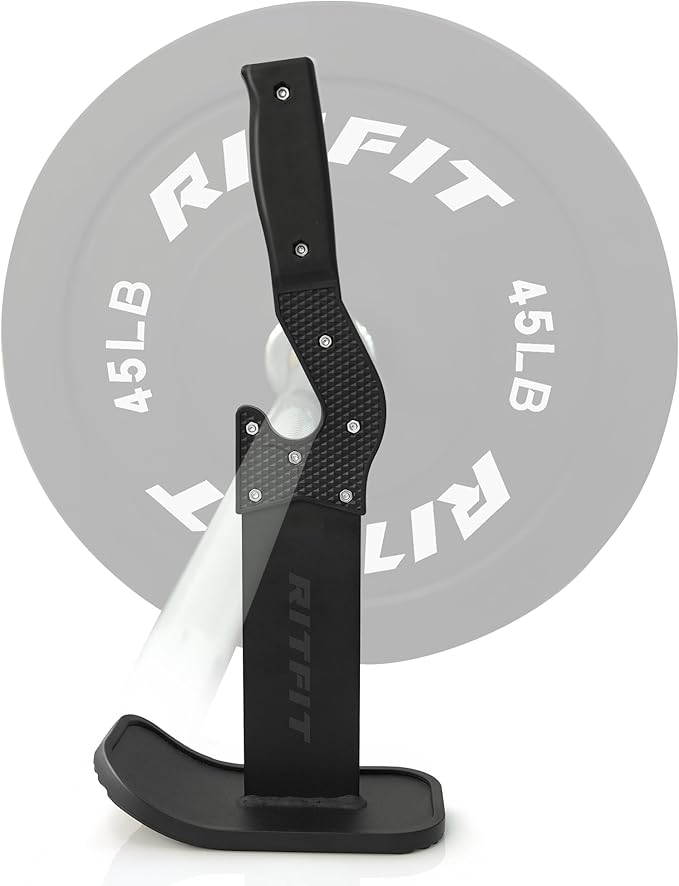 RitFit Deadlift Jack/Barbell Jack Unload 660LB Barbell Stand with Non-Slip Handle and Base, Perfect for Deadlift and Powerlifting