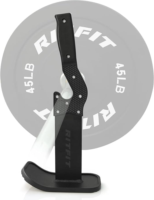 RitFit Deadlift Jack/Barbell Jack Unload 660LB Barbell Stand with Non-Slip Handle and Base, Perfect for Deadlift and Powerlifting
