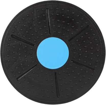 Yosoo Round Wobble Balance Board Stability Disc Yoga Ankle Knee Exercise Gym Fitness and Training Board 14 inch Diameter