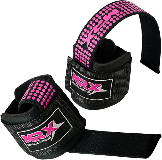 MRX Lifting Strap for Weightlifting Deadlift Straps for Powerlifting with Wrist Wrap Support for Strength Training Bodybuilding Wrist Straps for Weight Lifting|