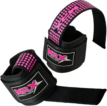 MRX Lifting Strap for Weightlifting Deadlift Straps for Powerlifting with Wrist Wrap Support for Strength Training Bodybuilding Wrist Straps for Weight Lifting|