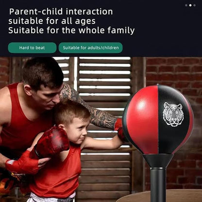 Desktop Punching Bag, Stress Buster with Suction Cup for Office Table and Counters,Super Strong Suction Speed Balls Heavy Duty Stress Relief Boxing Bag,Gag Gifts for Boss or Coworker