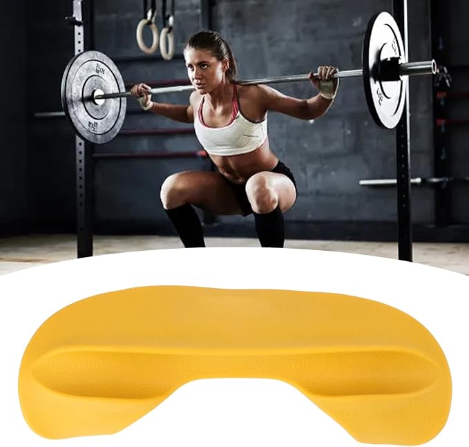 Qiilu Neck & Shoulder Protective Pad Barbell Squat Pad Barbell Neck Cushion and Shoulder for Fitness Weightlifting Training Gym