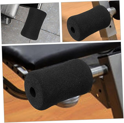 Mikikit 6pcs Foam Replacement Pads for Weight Bench Soft Leg Foam Roller Covers for Exercise Machines Universal Accessories Gym Equipment Fit for Home Workouts