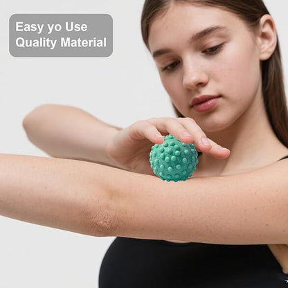 Foot Massage Ball Myofascial Release, Pain Relieve from Plantar Fasciitis, Massage Tool for Tight Muscles and Sore Feet, Restore Foot Massage Roller