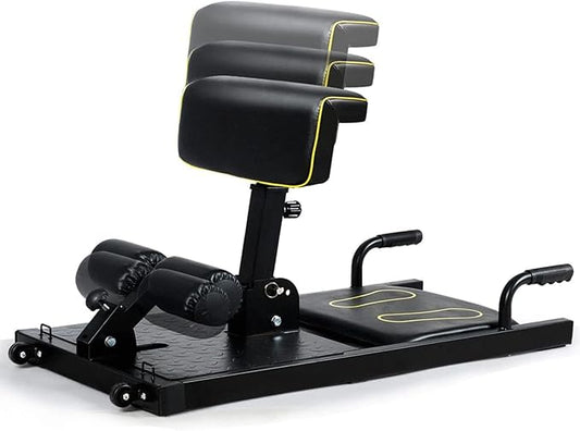 Sissy Squat Machine,SPORFIT Deep Squat Machine,Adjustable Leg Strength Training Machines,Multi-Function Equipment for Sit-up&Push-up&Plank Workout for Home Gym