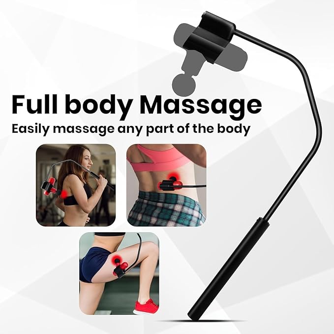 Super Mini Massage Gun Holder for Back, Compatible with Most Super Mini Massage Guns, for Hard to Reach Areas (Works with C1 Mini & C1 Max)