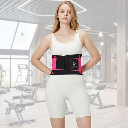 Special Essentials Waist Trainer for Women & Men Adjustable Sweat Band Waist Trimmer For Core Stability & Training Workouts