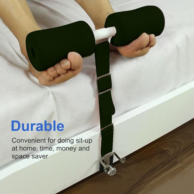 Bed Sit-Ups Fitness Equipment - Portable Exercise Body Muscle Strength Fitness Home Workout Sports Equipment for Belly Abdomen Exercise Lose Weight Home Travel