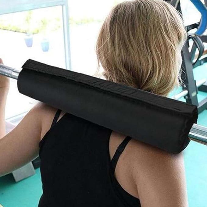 Barbell Squat Pad - 35cm (13.8 inch) Foam & Nylon Cushion for Neck & Shoulder Protection During Weightlifting