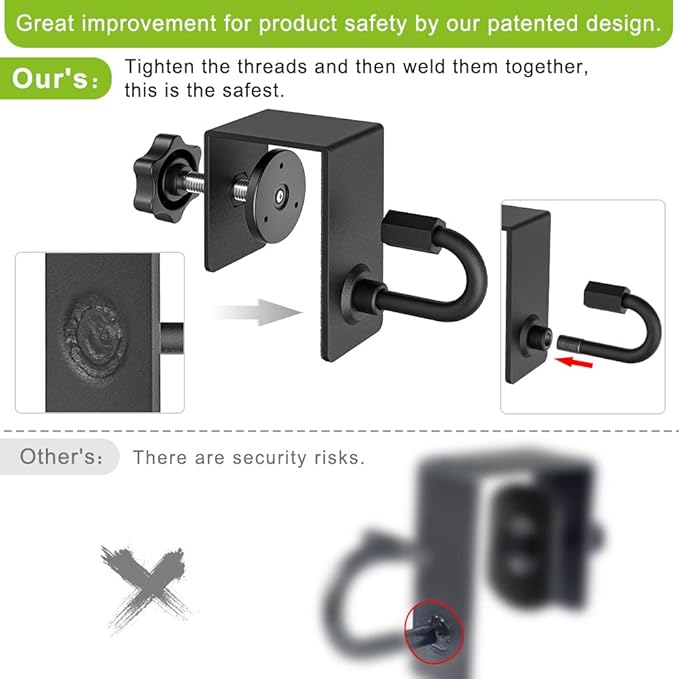 Kipika Door Anchor for Resistance Bands, Heavy Duty Door Anchor Attachment, Workout Door Mount Anchors for Body Weight Straps, Strength Training, Physical Therapy Exercise, Home Gym