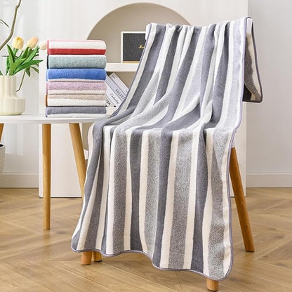 Microfiber Bath Towel 35x70 Inches - Ultra Soft Quick Dry, Lightweight for Gym, Spa, Travel | Hotel Grade & Multi-Use| Single Pack