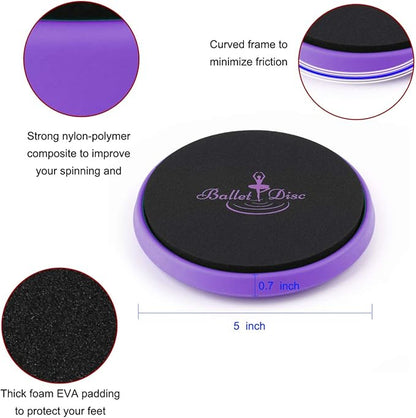 Turn Board for Dancers, Ballet Turning Board, Turning Boards for Dancers, Spinning Boards for Pirouette, Turns and Balance, Spinner Boards for Dancers, Ice Skaters, Gymnasts and Cheerleaders