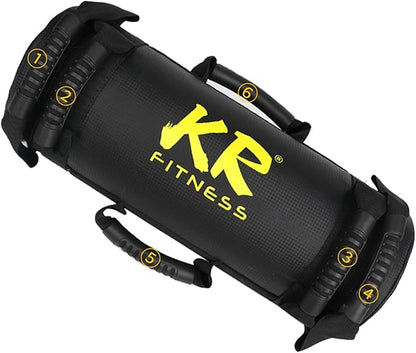 Jianyana 5-30 kg Sandbag Training Filled Weight Sand Power Bag, Weight-Adjustable Fitness Powerbag Sandbag, for Weightlifting, Running, Sports and Powerlifting
