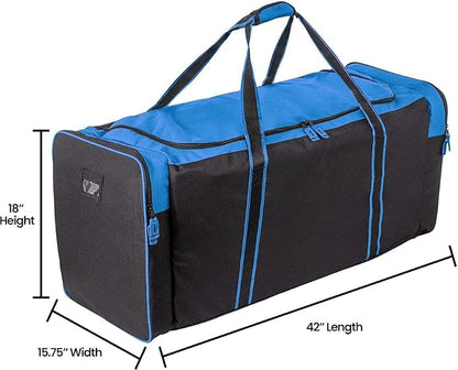 Jetstream Heavy Duty Multi Pocket Durable Sports Gym Equipment Travel Duffel Bag