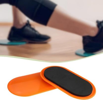 Core Sliders 2-Piece Set, Ab Pads for Home Gym, Portable Lightweight Sliding Discs for Exercise & Dance Training