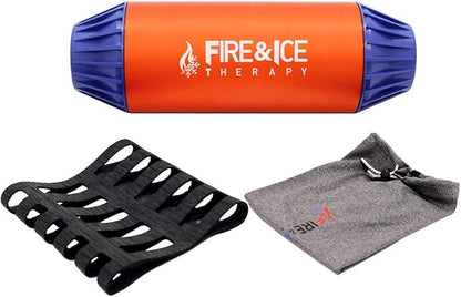 Fire & Ice Therapy F.I.T. Roller | Revolutionary Aluminum Massage Tool | Hot & Cold Temperature Control | Deep Tissue Massage | Aids Muscle Recovery | Pain Relief | Improve Flexibility