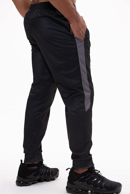 DEVOPS 1 or 2 Pack Men's Active Performance Workout Athletic Training Sweatpants Gymwear