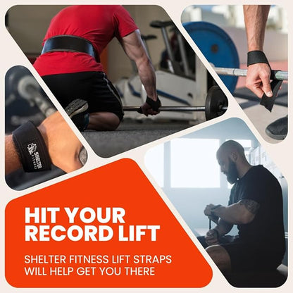 Weightlifting Straps - Premium Powerlifting Straps for Bodybuilding and Strength Training - Unisex - Enhance Your Workout Grip - Essential Gym Accessory