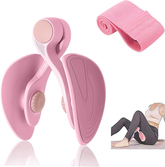 Thigh Exerciser Kegel Exerciser, Pelvic Floor Trainer, Kegel Trainer for Postpartum Rehabilitation, Trimmer Inner Thigh, Thigh Toner Workout,