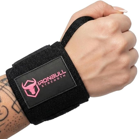 Wrist Wraps for Weightlifting (USPA & IPL Approved) - 18” Premium Quality Wrist Straps for Weightlifting - Weight Lifting Wrist Wraps with Thumb Loop - Best Gym Wrist Wraps for Lifting Weights, Curls & Dips - Lifting Wrist Wraps for Bench, Powerlifting...