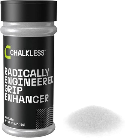 Chalkless Grip Enhancer - Premium Liquid Chalk Alternative & Less Mess Hand Chalk for Weightlifting, Powerlifting, Yoga, Gaming, Climbing, and More, Non-Toxic Long-Lasting & Reliable