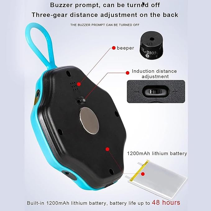 Speed Agile Reaction Lights, Reaction Training Lights Set with Buzzer and 27 Training Modes, TPU Material and Durable Drop-Proof, Display Training Data, for Fitness, Training Speed Agility