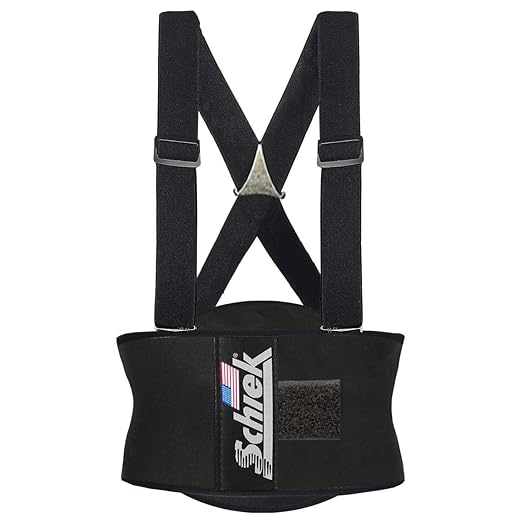 Schiek The Model 8000 Elastic Back Support Belt - Dual Force Adjustable Straps Back Support Belt - Lumbar Support (XX-Large)